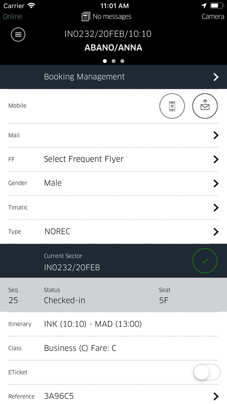 iPhone screenshot