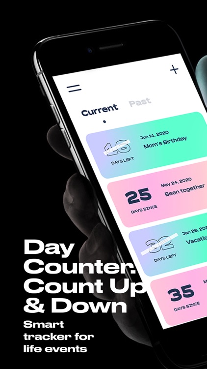 Day Counter. Count Up & Down