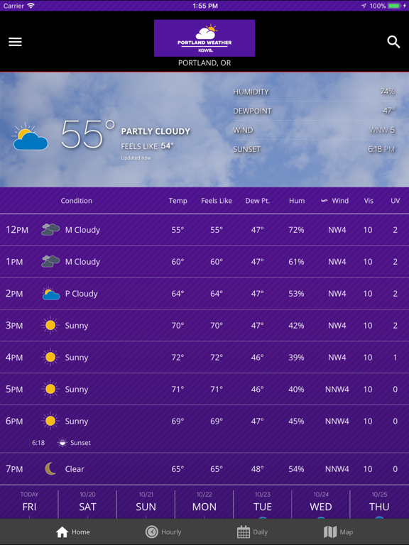 Screenshot #4 pour Portland Weather from KGW 8