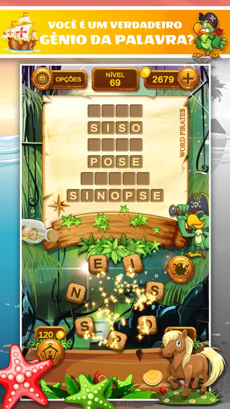Palavra Pirata: Jogos Palavras