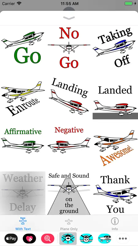 Cessna 182 Sticker App screenshot 2 of 5
