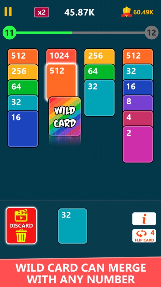 #5. 2048 Solitaire Card Game (iOS) 由: Mrudul Babariya