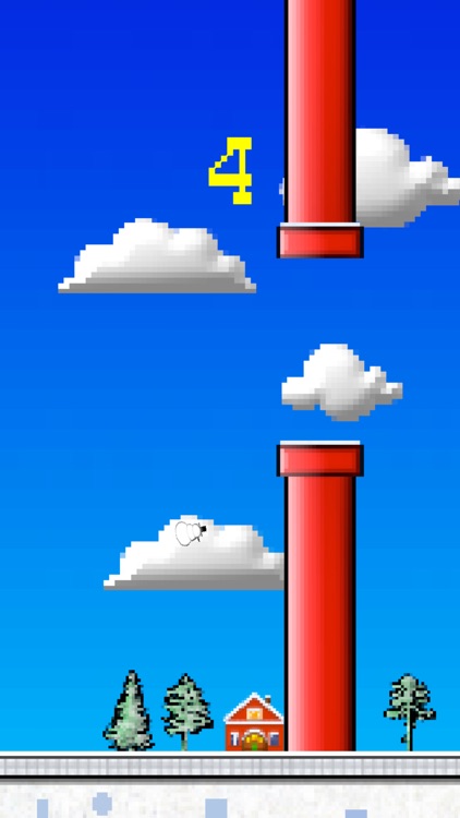 Alien Cowboy: Flappy Christmas screenshot-4