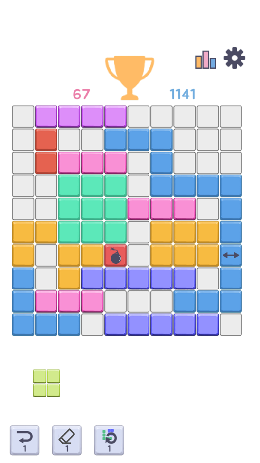 #1. BLOCK PUZZLE 1010! (iOS) 由: joyimpact inc