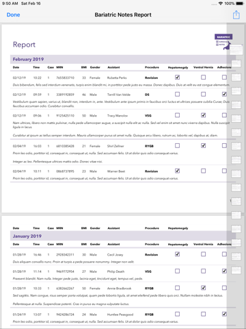 Bariatric Notes screenshot 2