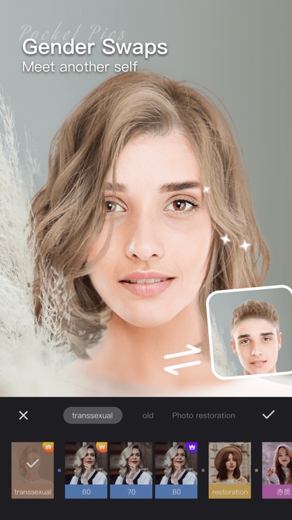 PocketPics- Hair & Face Editor screenshot-4