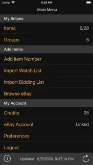 auction bid sniper: myibidder iphone screenshot 2