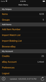 Auction Bid Sniper: Myibidder screenshot