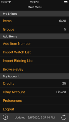 Auction Bid Sniper: Myibidder screenshot 2