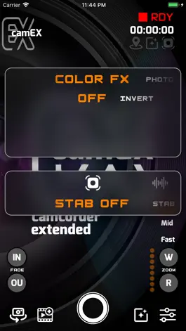 Game screenshot camcorderEX hack