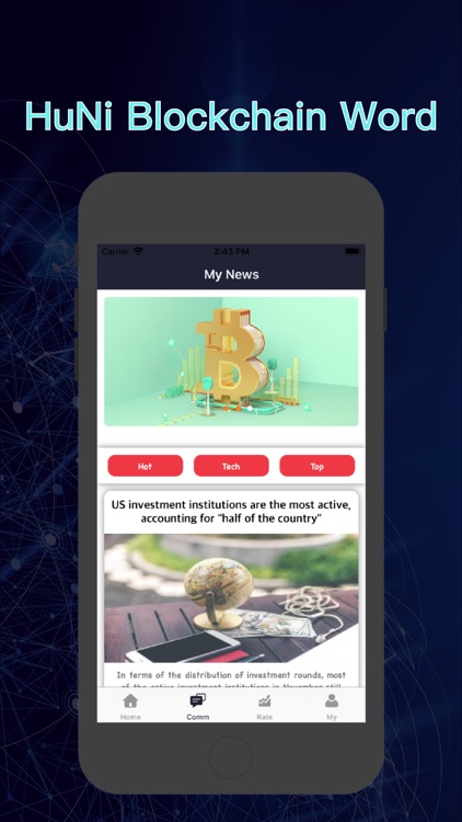 HuNi Blockchain Word