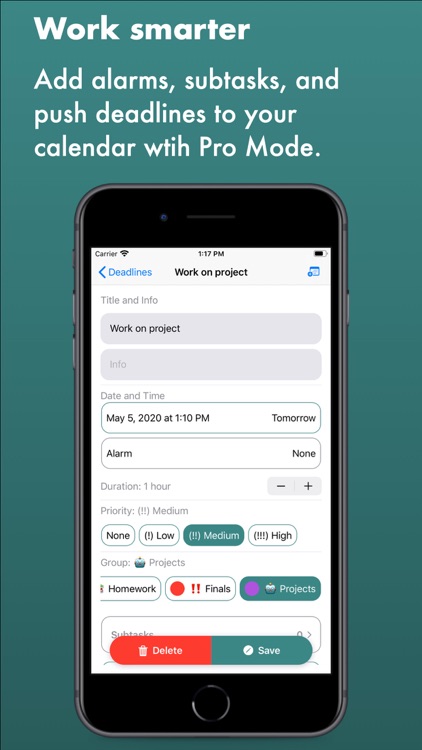Deadlines: Priority To-do List screenshot-4