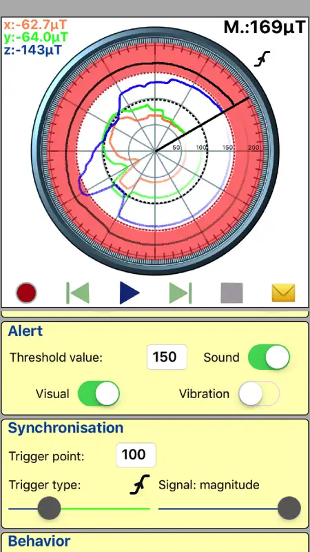 Gauss Tesla Meter screenshot 4 of 4