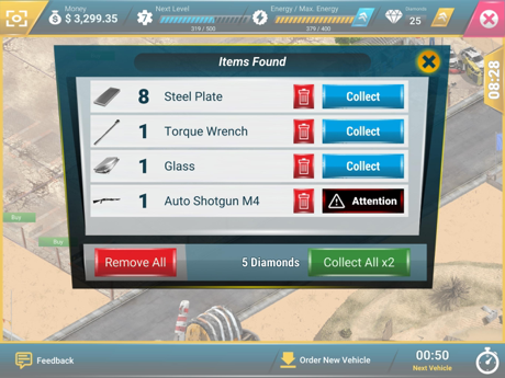 Cheats for Junkyard Tycoon