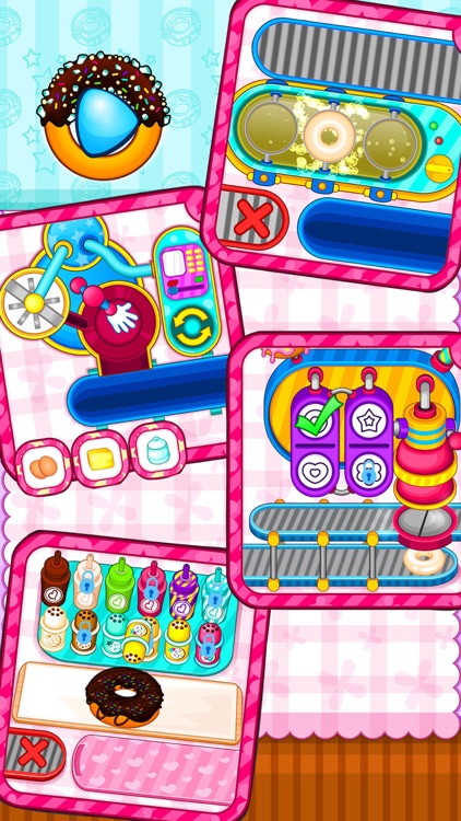 Donut Make Factory-Girl Game
