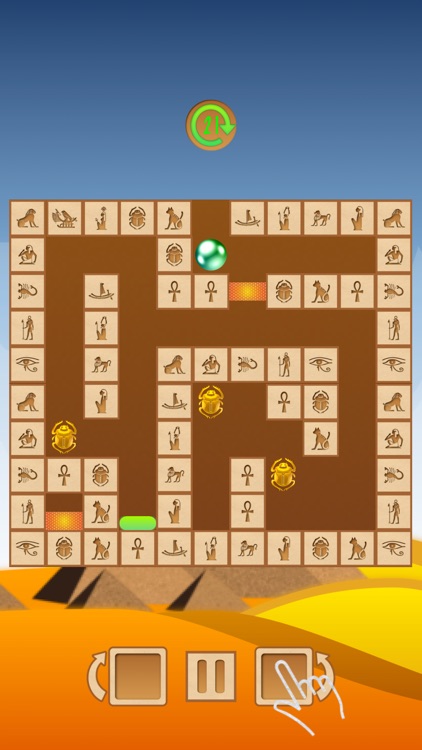 Rotate the maze: Gold of Egypt screenshot-4