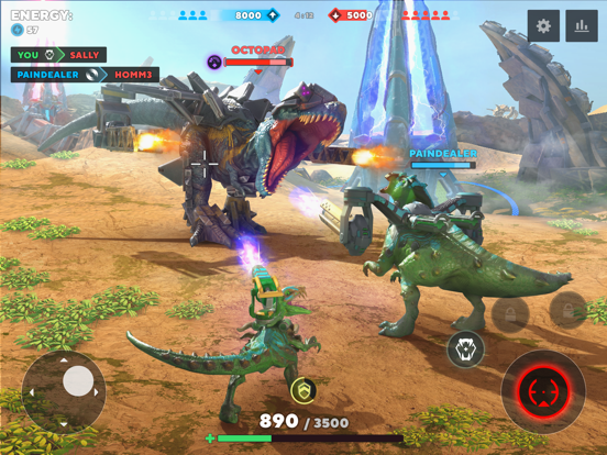 Dino Squad: Online Action iPad app afbeelding 3