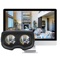 Step inside into your Mac screen enjoying your desktop games in a virtual reality (VR) right in front of your eyes using your iPhone