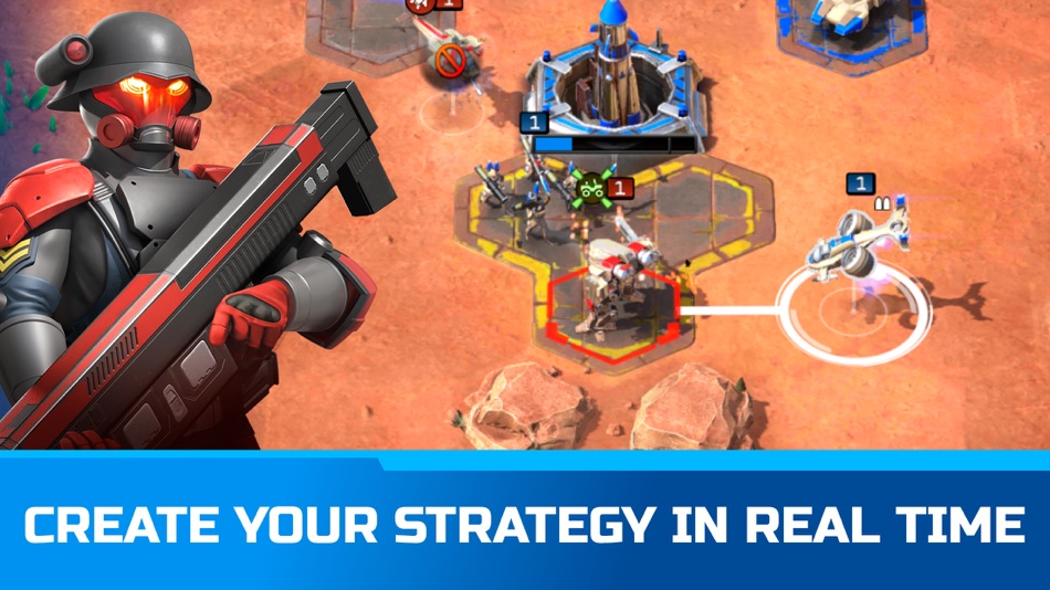 #4. Command & Conquer™: Rivals PVP (iOS) 由: Electronic Arts