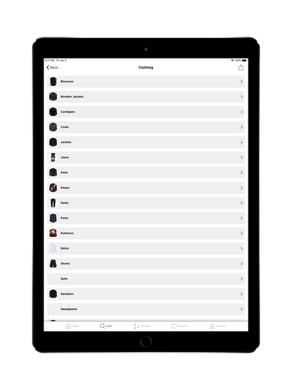 LEBS.COM iPad screenshot 3 - Shopping app