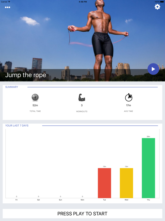 Screenshot #4 pour Jump the Rope Workout - Cardio