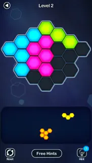 super hex block puzzle - hexa iphone screenshot 2