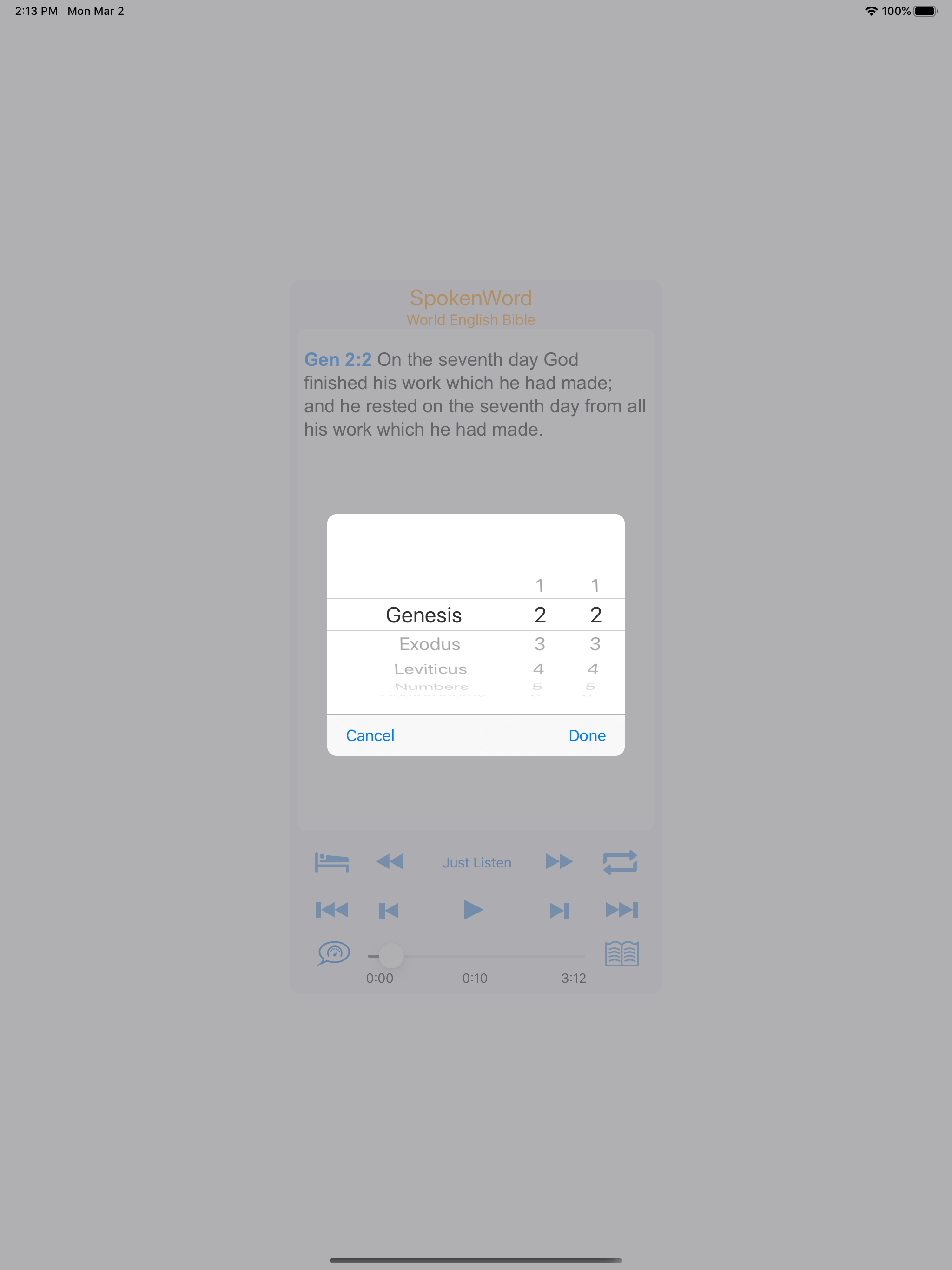 SpokenWord Audio Bible