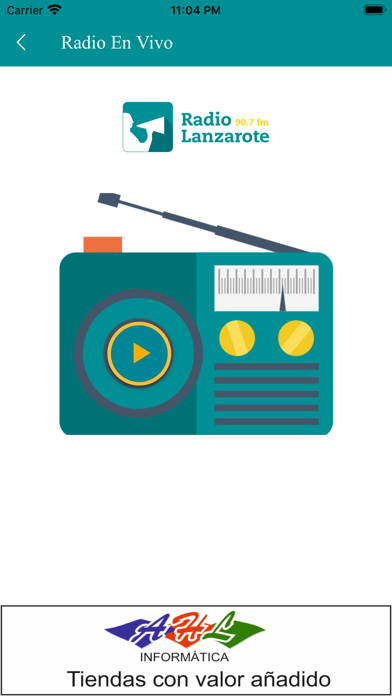 Radio Lanzarote Screenshot