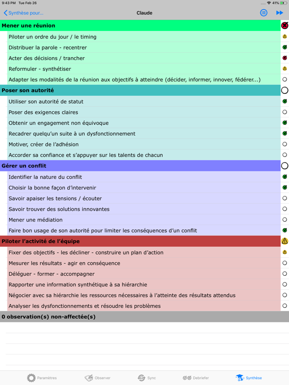 Screenshot #6 pour Compétences