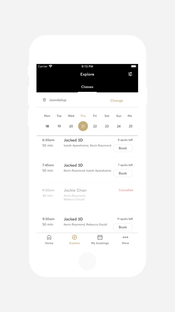 iPhone screenshot