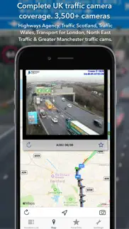 uk roads - traffic & cameras iphone screenshot 1