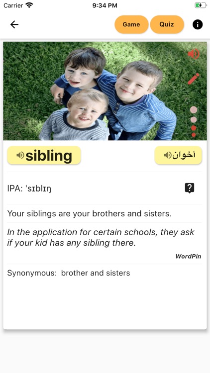 WordPin Improving Your English screenshot-3