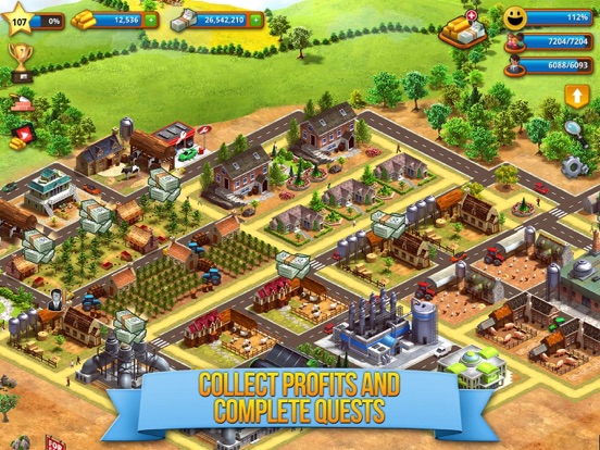 Tropic Paradise Town Build Sim iPad screenshot 5 - Games app