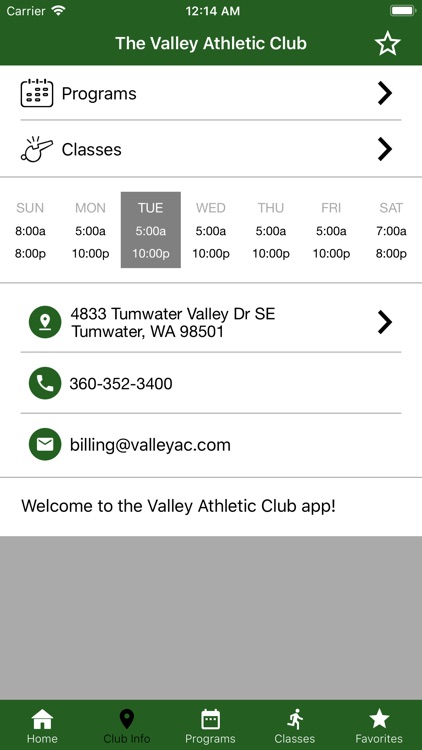 Valley Athletic Club screenshot-4