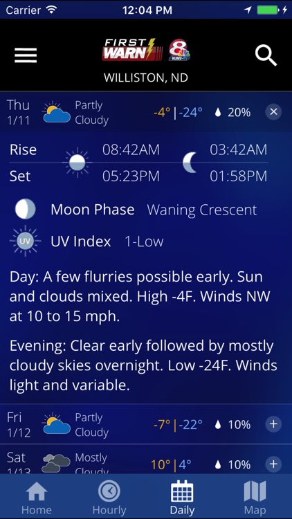 KUMV-TV First Warn Weather