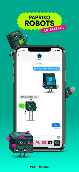 Game screenshot PAPRIKO Robots mod apk