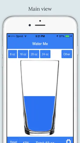 Game screenshot Water Me - Daily Water Tracker mod apk