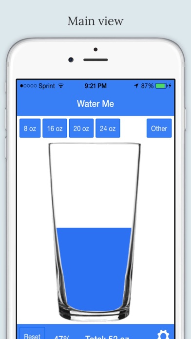 Water Me - Daily Water Tracker Screenshot