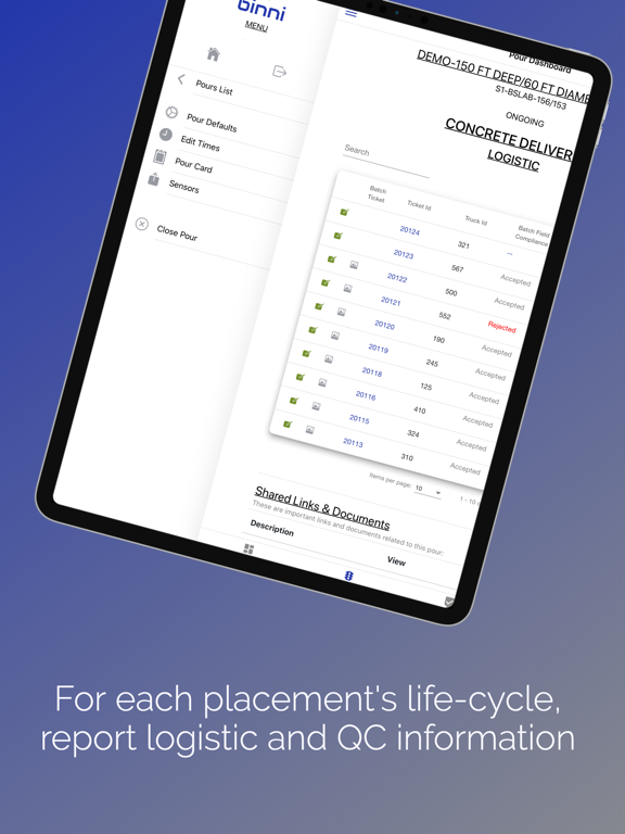 NEBT- binni concrete iPad screenshot