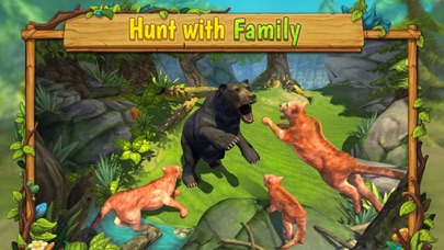 Cougar Family Sim Wild Forest Screenshot