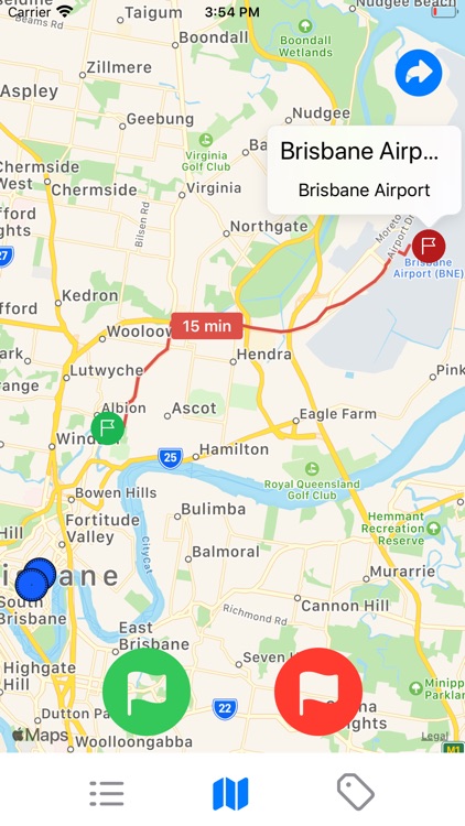 Places - Map Route Locations screenshot-4