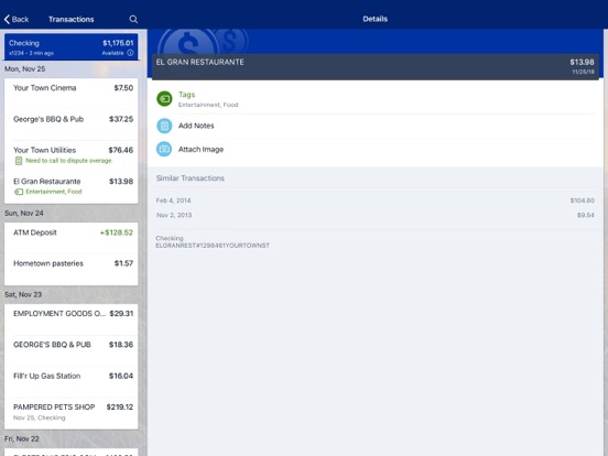 West Shore Bank Touch iPad screenshot 3 - Finance app