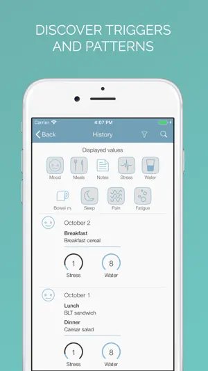 Bowelle - The IBS tracker screenshot 2
