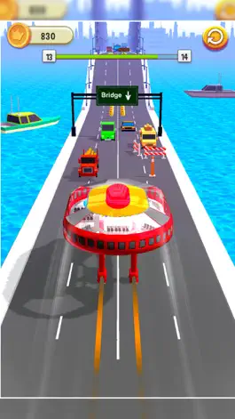 Game screenshot Futuristic Bus 3D hack