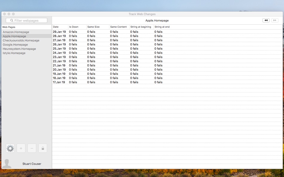 #2. Track Web Changes (macOS) 由: HEURE SYSTEM S.R.L.
