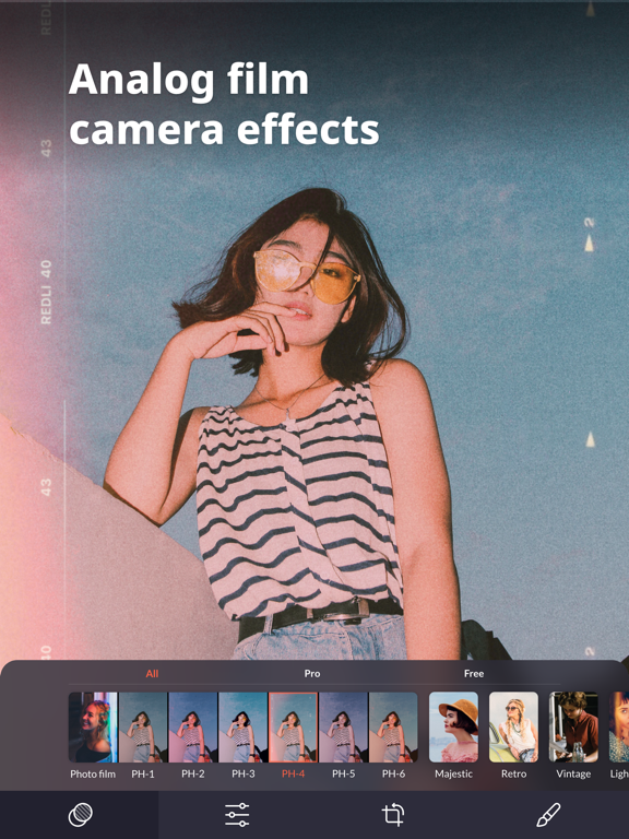 Screenshot #5 pour Redli – Retro Photo Editor