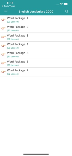 English Vocabulary 2000 Words(圖1)-速報App
