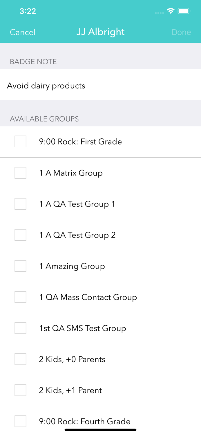 Clover People Check-in