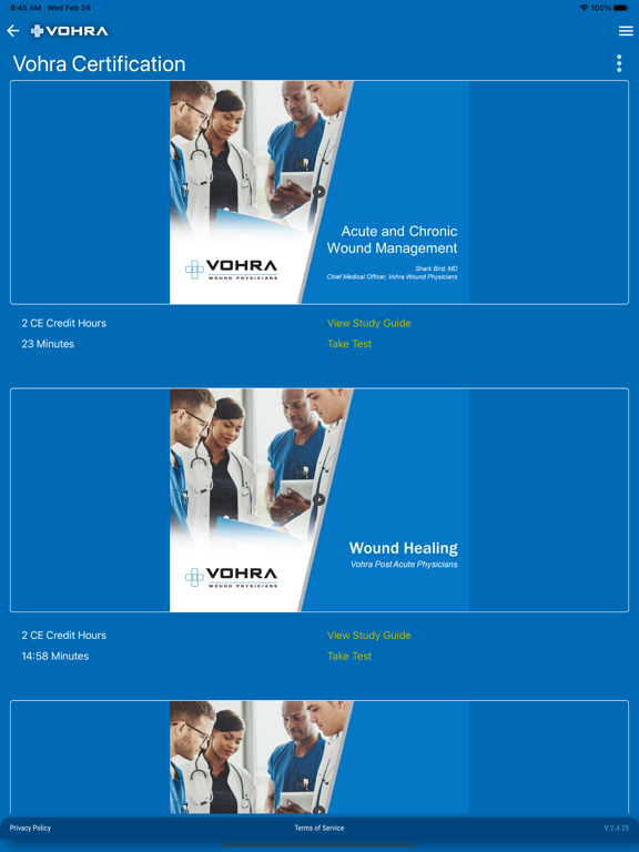 Screenshot #5 pour Vohra Wound Care
