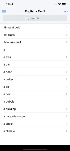 Game screenshot Tamil Dictionary Offline hack